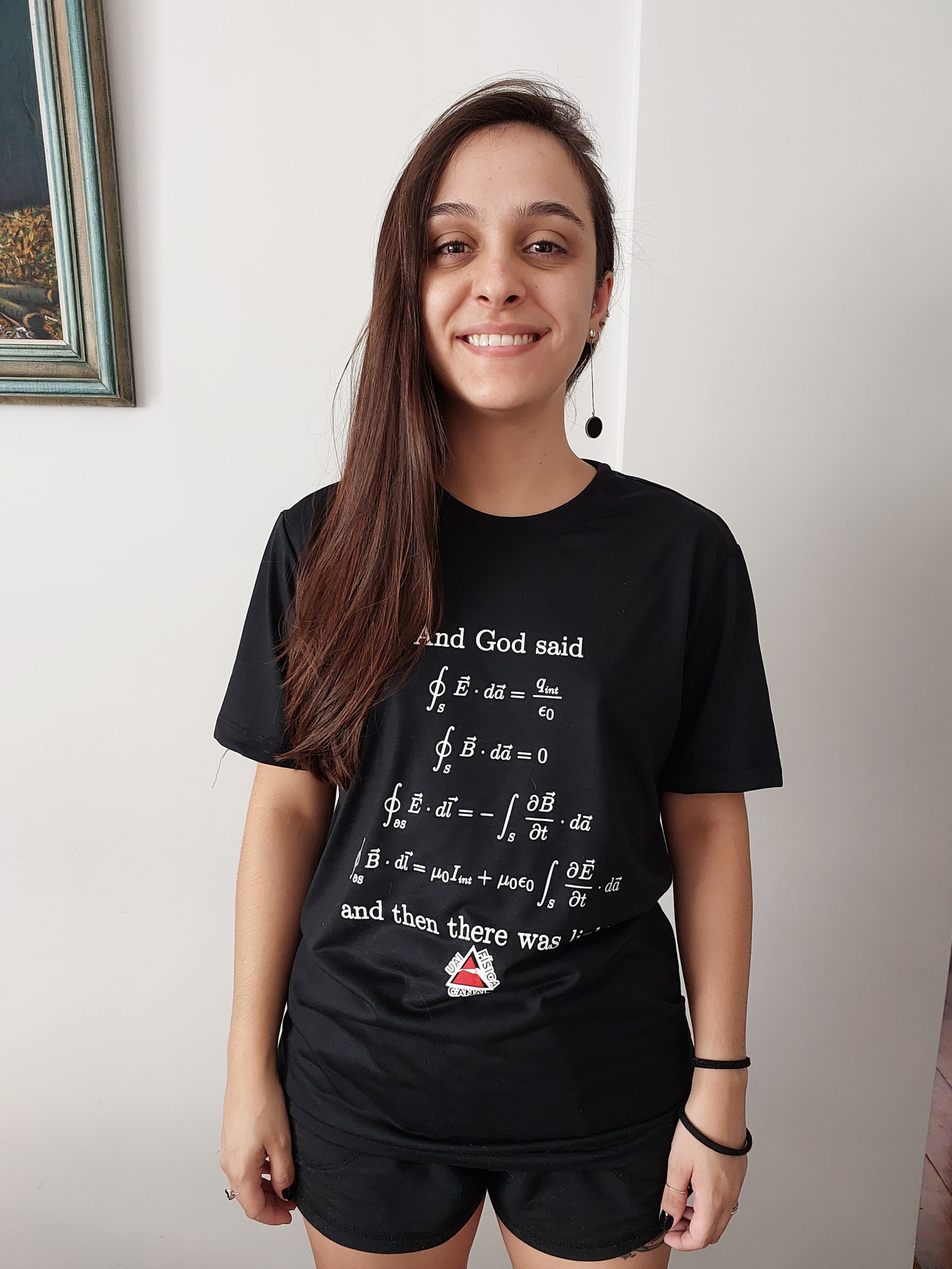 Camisa Equações de Maxwell Forma Integral - Imagem 2